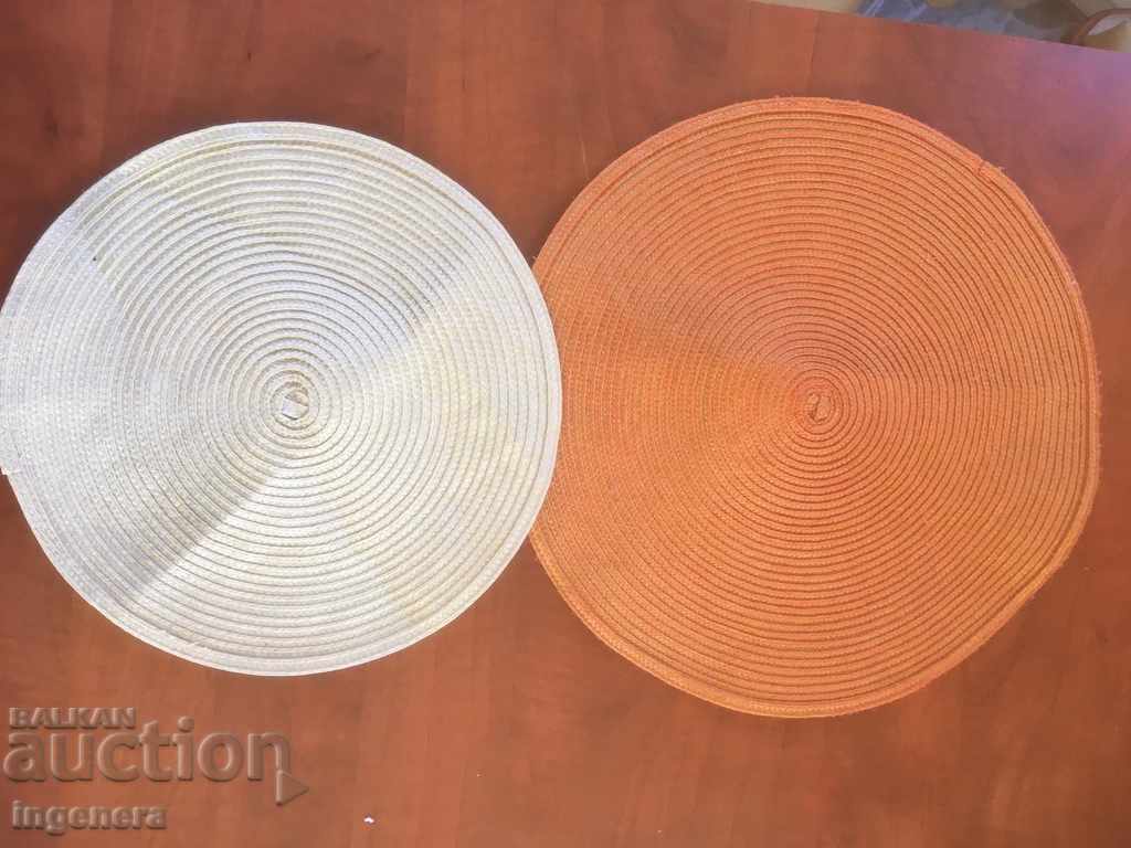 HOUSEHOLD TEXTILE PLACE MATS - 2 PCS