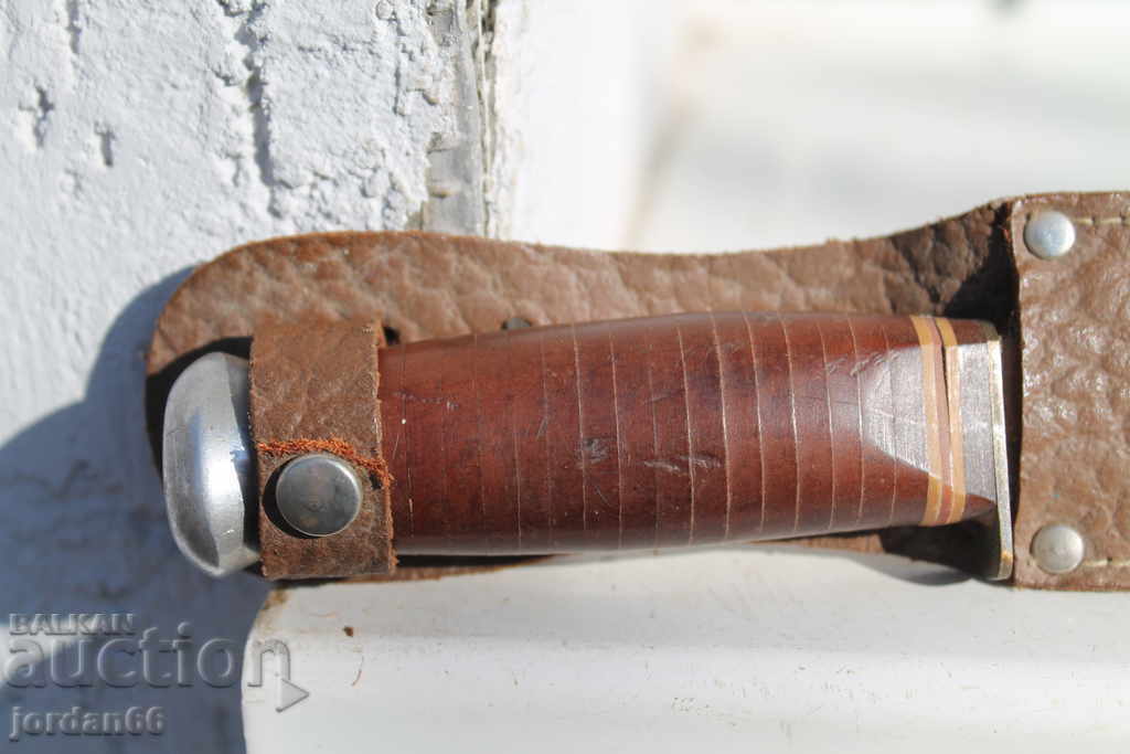 Стар немски ловен нож с цена 90.00 лв. | € 46.02 Стар немски ловен нож с цена 90.00 лв. | € 46.02