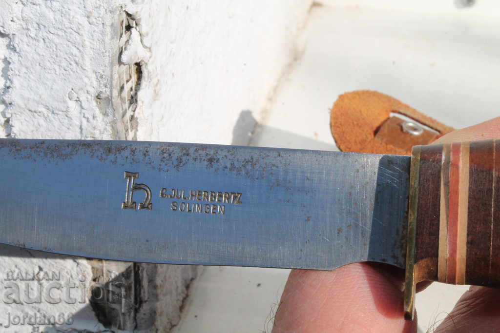 Стар немски ловен нож - 7 Стар немски ловен нож - 7