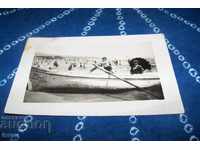 Παλιά κάρτα - φωτογραφία από τη Βάρνα, παραλία πριν από το 1944.