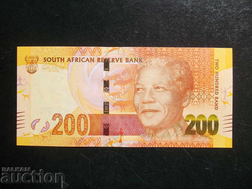 Africa de Sud 200 rand, 2012, UNC, rar