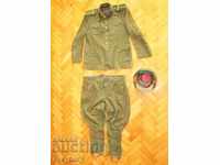 Jachetă de uniformă militară, pază de frontieră, trupele de frontieră 1946