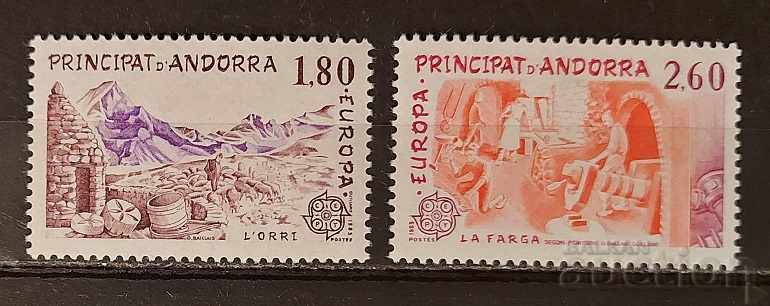 French Andorra 1983 Europe CEPT MNH