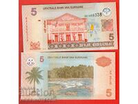 SURINAME 5 Guilders issue - 2009 NEW UNC
