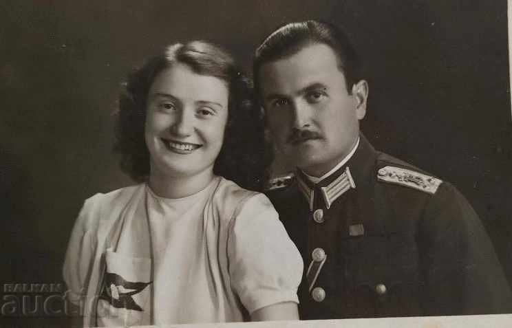 1942 OFIȚER PAGON FOTO VECHI FOTO REGATUL BULGARII