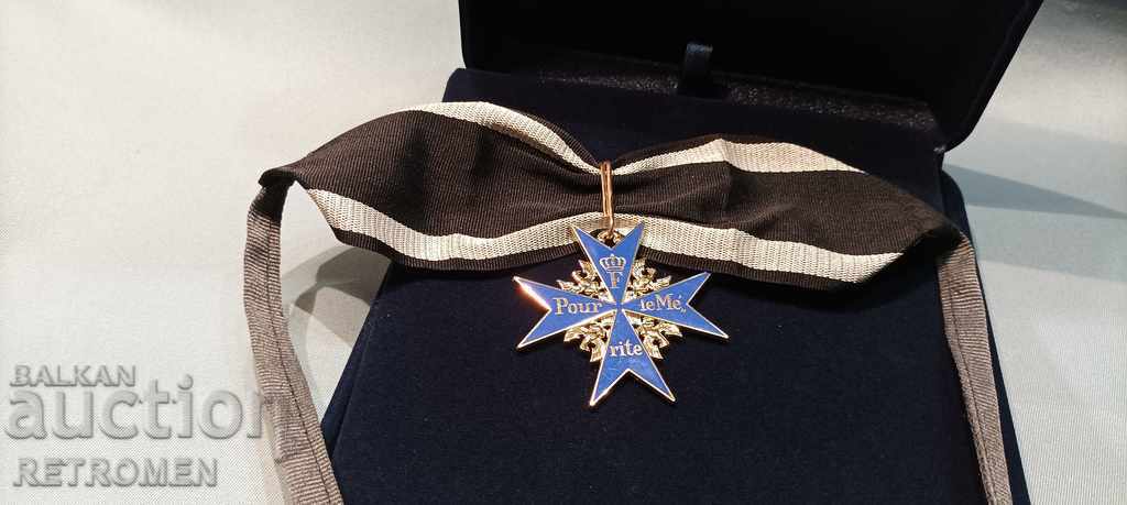 Auction I am selling the Order "Pour le Mérite" -Prussia. Auction I am selling the Order "Pour le Mérite" -Prussia.