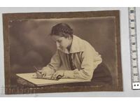 PORTRET FOTO VECHI CARTON FOTO REGATUL BULGARIA