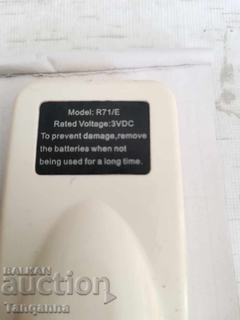 Auction Air conditioner remote control Auction Air conditioner remote control