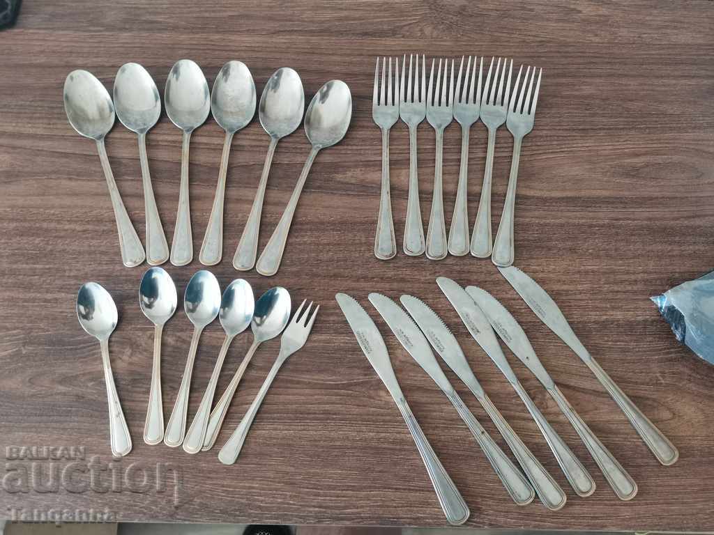Lot forks and spoons