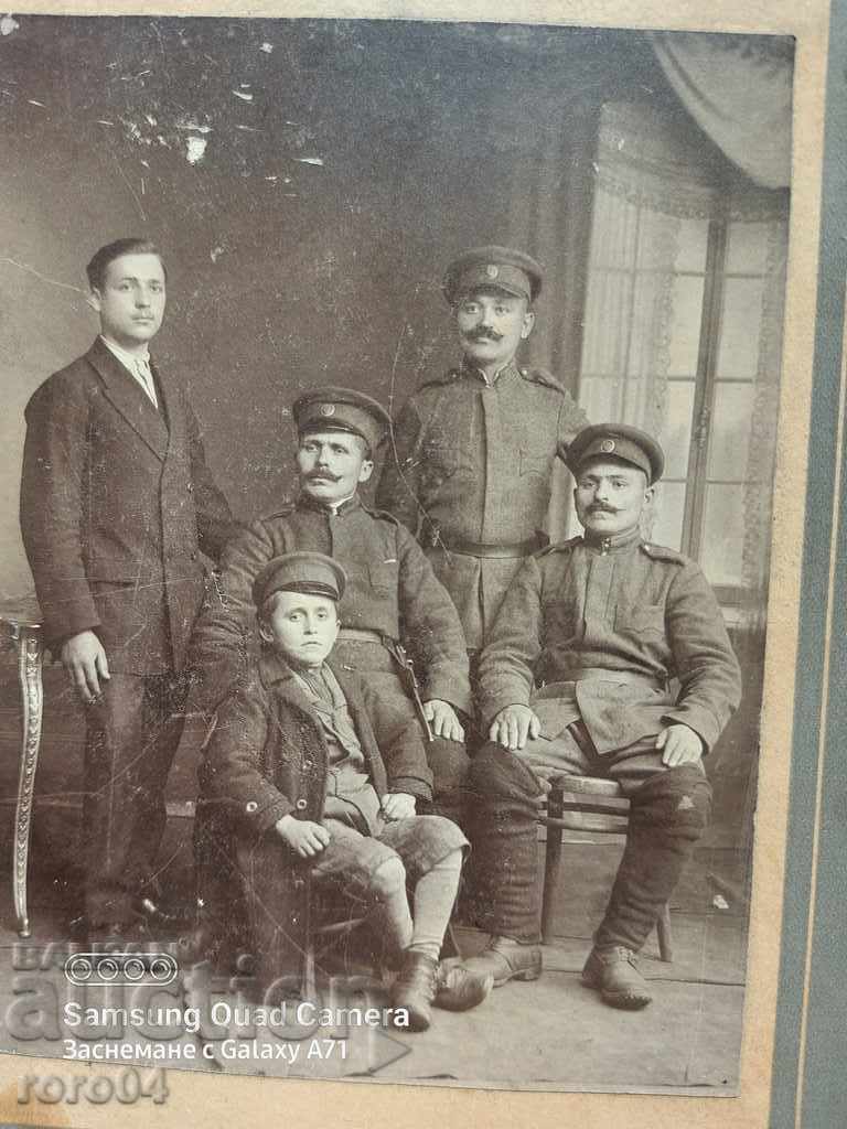 СТАРА ВОЕННА ФОТОГРАФИЯ - КАРТОН - 5 СТАРА ВОЕННА ФОТОГРАФИЯ - КАРТОН - 5