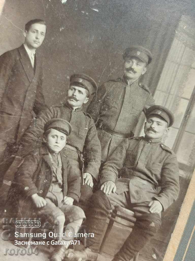 СТАРА ВОЕННА ФОТОГРАФИЯ - КАРТОН - 6 СТАРА ВОЕННА ФОТОГРАФИЯ - КАРТОН - 6