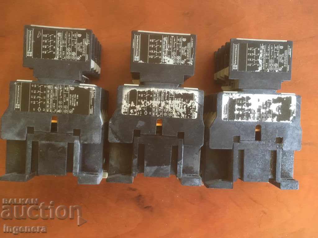 CONTACTOR 10 A ΜΕ ΠΡΟΣΤΑΣΙΑ ΓΙΑ ΧΡΗΣΗ Ή ΣΚΡΑΠ-3 ΤΕΜ.