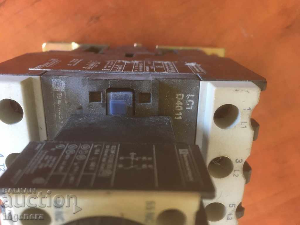 CONTACTOR OPERATING 60 A - 6 CONTACTOR OPERATING 60 A - 6