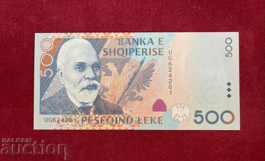 Albania 500 Leka, 2001, UNC