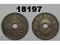 China 1/2 cent (1/2 ventilator) 1916 Excelent Rar
