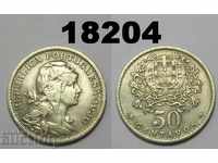 Португалия 50 центавос 1930 монета