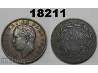Portugalia 20 zbor 1882 Excelent monedă