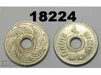 Thailand 10 satang 1908 XF Rare Excellent