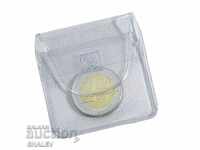 Transparent packaging for coins up to 46 mm single - 100 pcs/pack.
