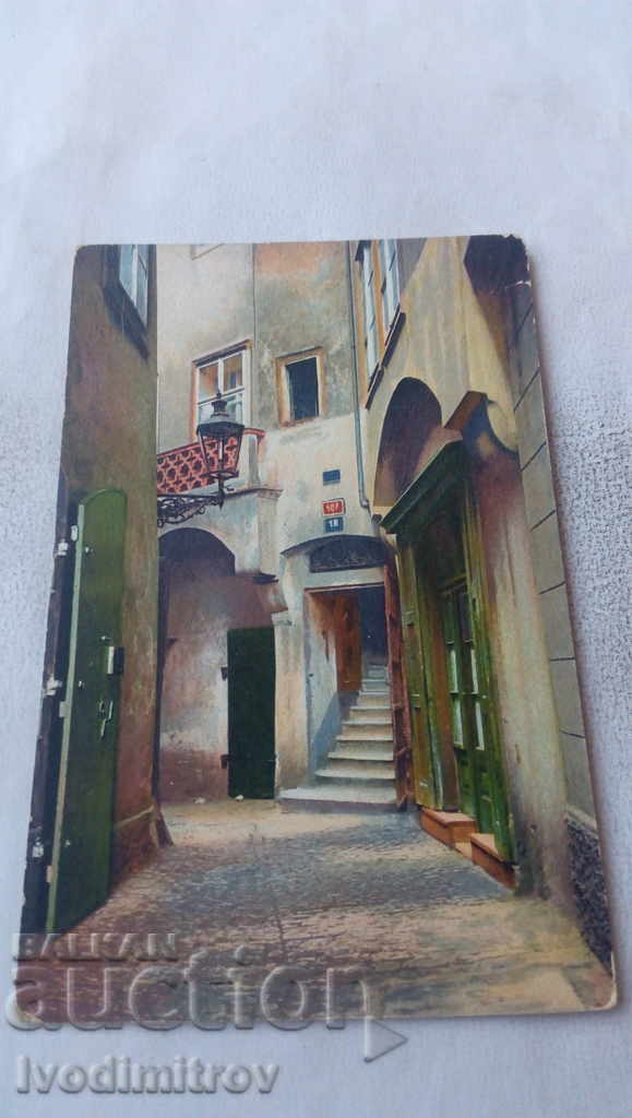 Postcard Srara Praha Kozna Street in the Old Town