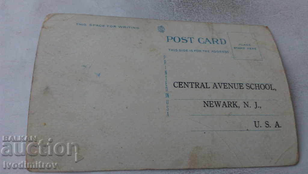 P K Newark New Jersey Washington Park Washinton Momument with price 3.45 BGN | € 1.76