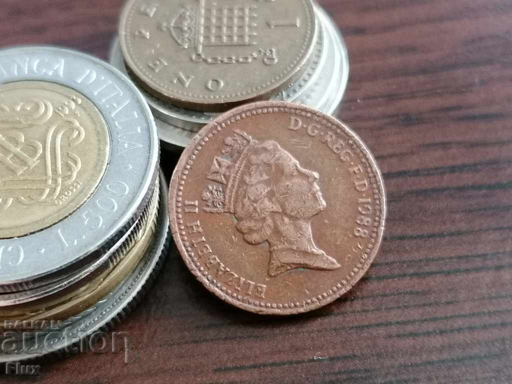 Νόμισμα - Μεγάλη Βρετανία - 1 δεκάρα 1988 με τιμή 0.75 BGN | € 0.38 Νόμισμα - Μεγάλη Βρετανία - 1 δεκάρα 1988 με τιμή 0.75 BGN | € 0.38