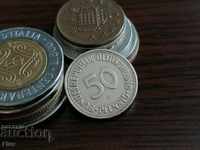 Coin - Γερμανία - 50 πένες | 1950; σειρά F