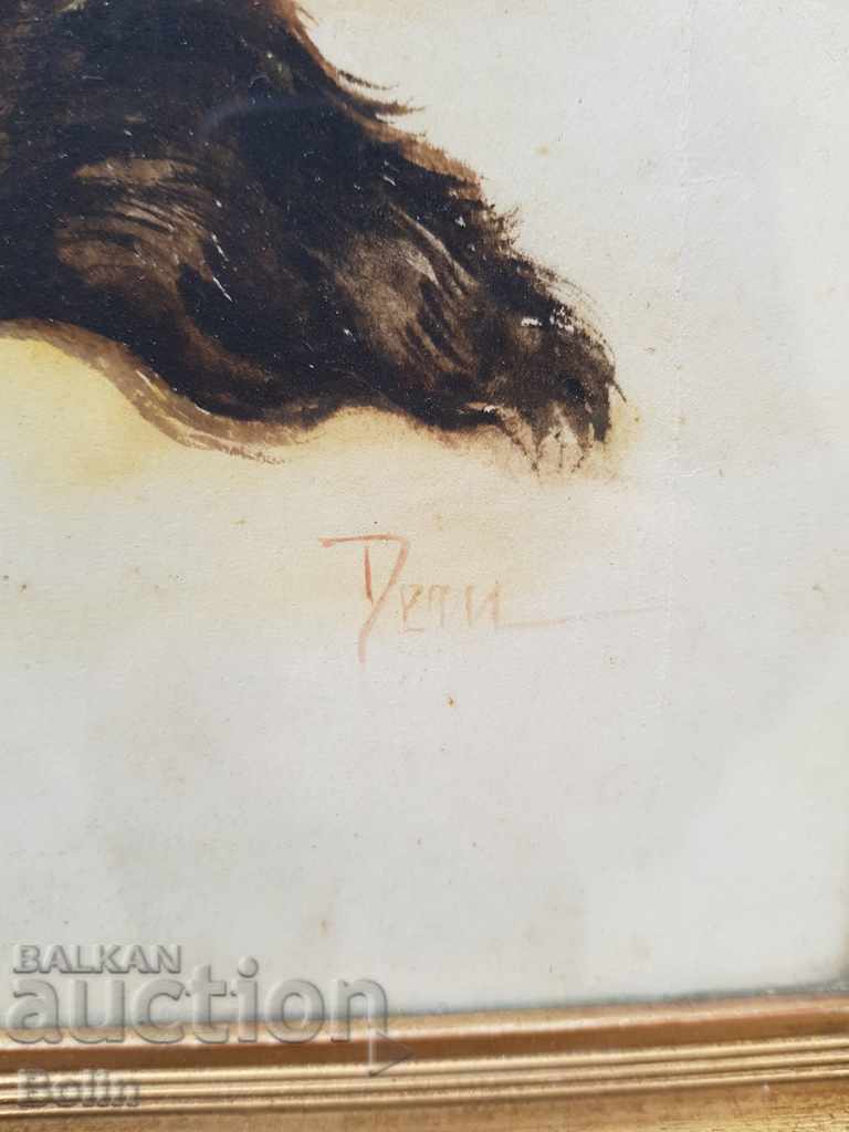 Collection painting erotica watercolor 1930 Dechi Vladikin - 5