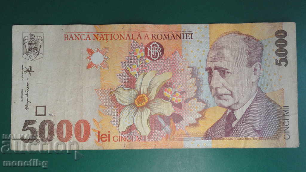 România 1998 - 5000 lei - 5
