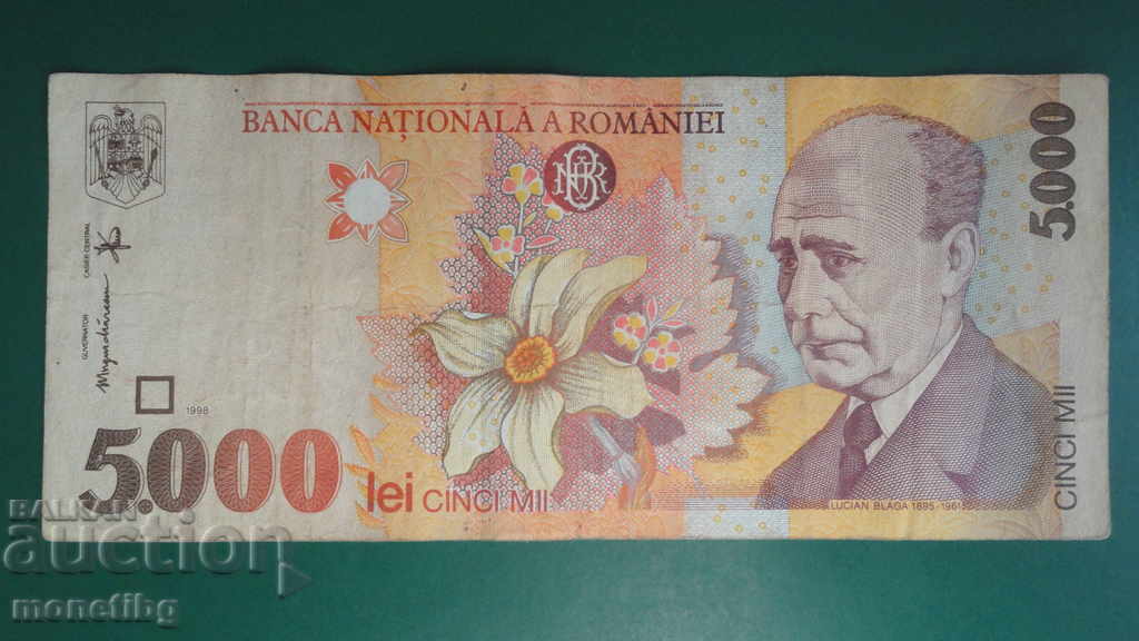 România 1998 - 5000 lei