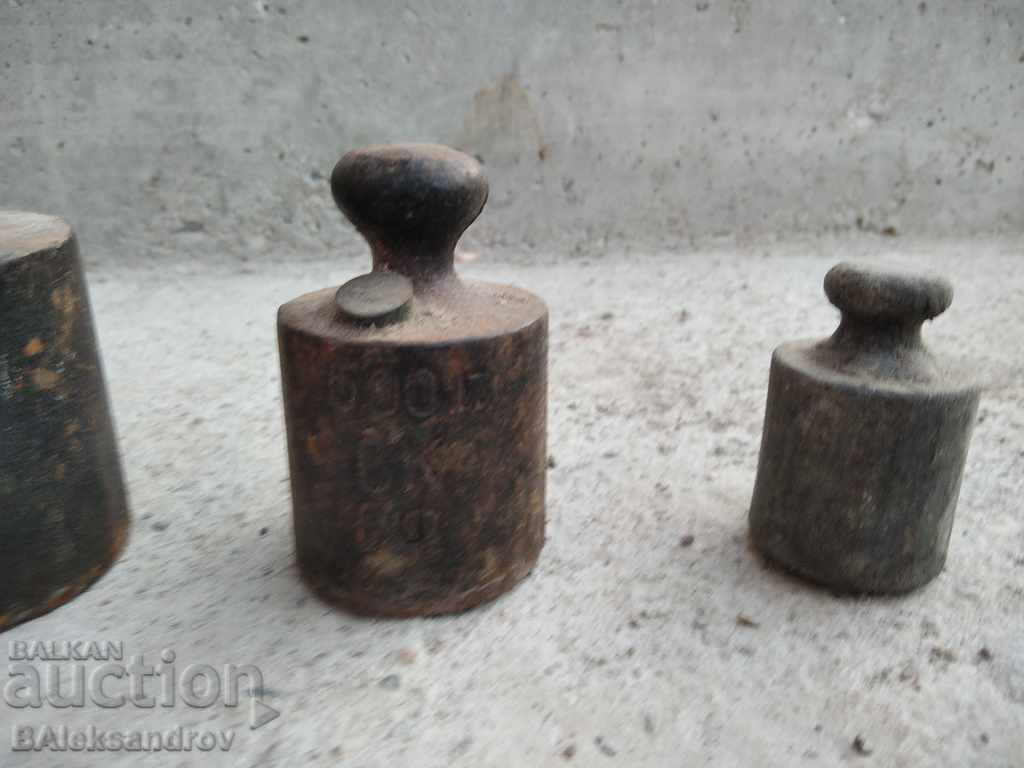 Old scales with weights - 6 Old scales with weights - 6