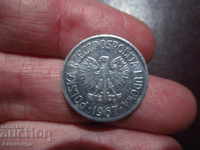 1967 год Полша  20 гроша