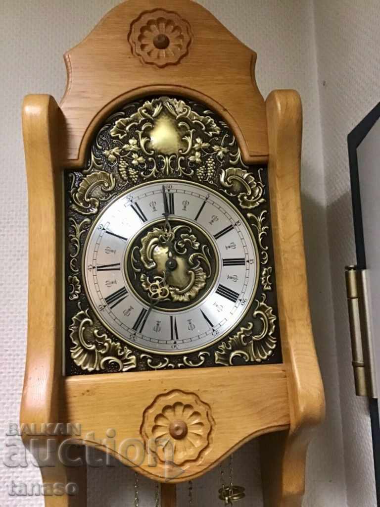 Old German Wall Clock SBS Feintechnik with price 220.00 BGN | € 112.48 Old German Wall Clock SBS Feintechnik with price 220.00 BGN | € 112.48