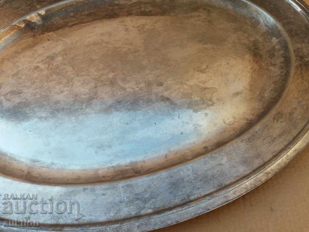Delivery of MASSIVELY SILVER SOC. BUDO, PLATE FOR SERVING DISHES Delivery of MASSIVELY SILVER SOC. BUDO, PLATE FOR SERVING DISHES