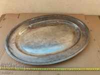 MASSIVELY SILVER SOC. BUDO, PLATE FOR SERVING DISHES