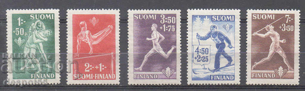 1945. Финландия. Спорт.