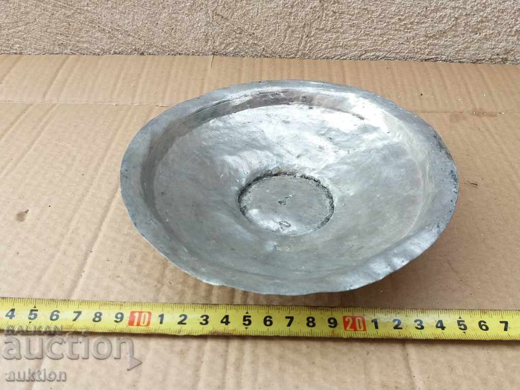 TANNED COPPER REVIVAL PAN, BOWL, TRAY - 5 TANNED COPPER REVIVAL PAN, BOWL, TRAY - 5