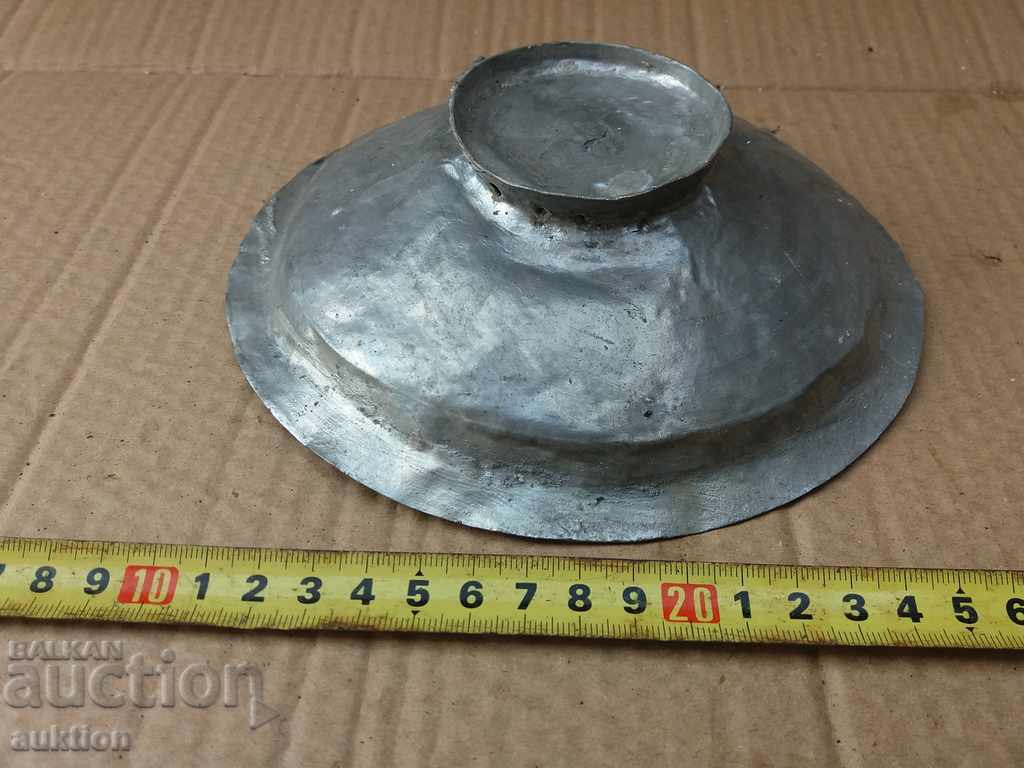 TANNED COPPER REVIVAL PAN, BOWL, TRAY - 6 TANNED COPPER REVIVAL PAN, BOWL, TRAY - 6