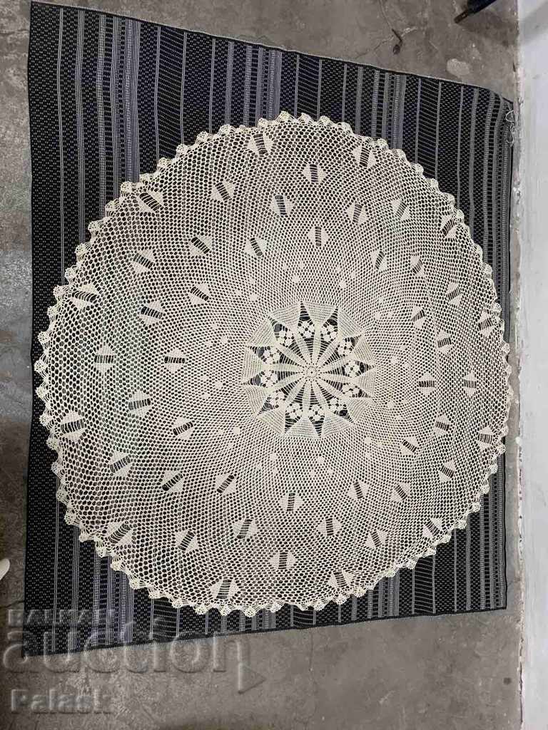 Hand crochet, tablecloth