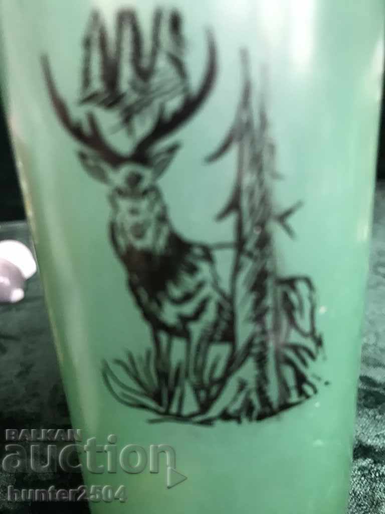 Чашата на ловеца-патрон и златна украса 14/5 см с цена € 12.95 | 25.33 лв.