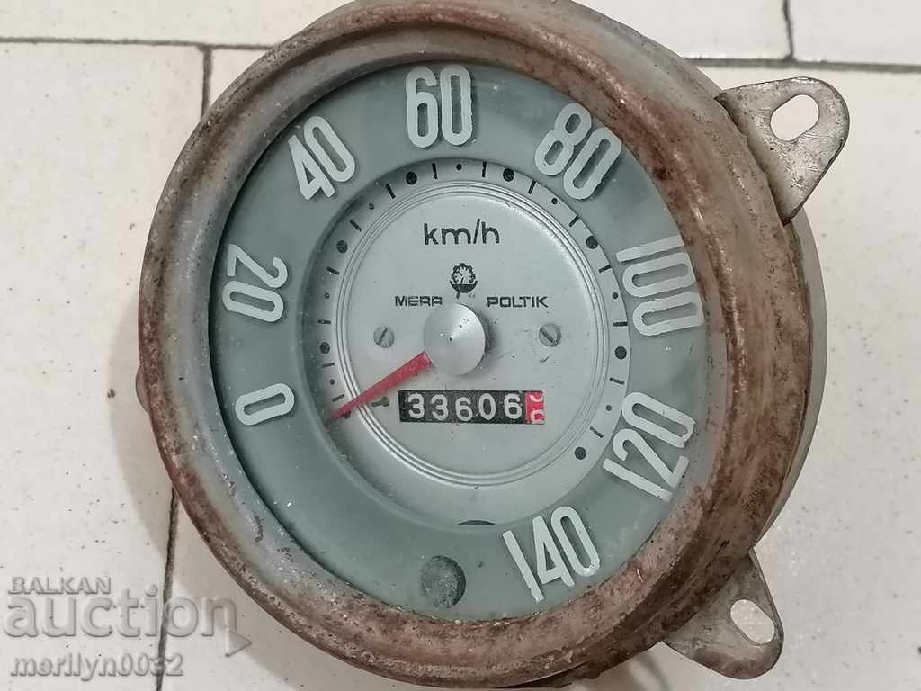 Mileage from an old car Warsaw