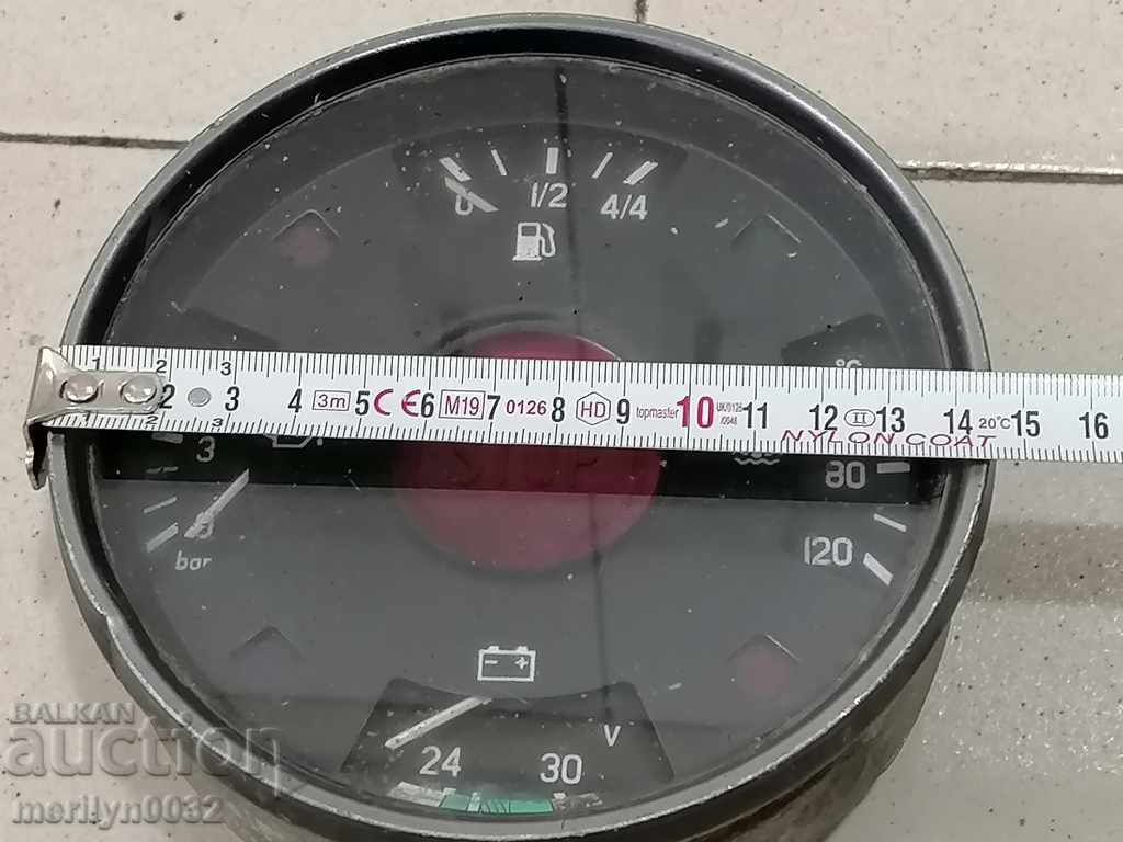 Auction Mileage from an old car Czechoslovakia Auction Mileage from an old car Czechoslovakia