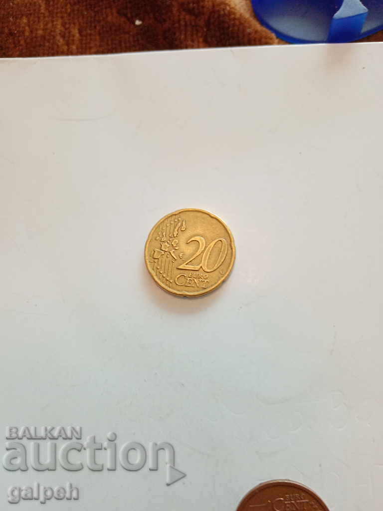 EURO LOT - MIXED - 5 pcs. - BGN 1.25. with price 1.25 BGN | € 0.64 EURO LOT - MIXED - 5 pcs. - BGN 1.25. with price 1.25 BGN | € 0.64