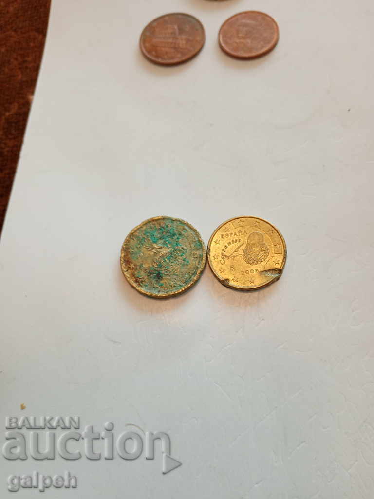 EURO LOT - MIXED - 5 pcs. - BGN 1.25. - 7 EURO LOT - MIXED - 5 pcs. - BGN 1.25. - 7