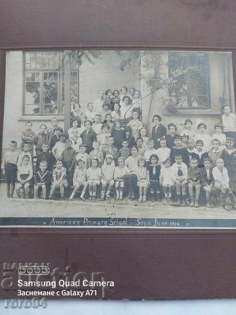 ΣΟΦΙΑ - ΑΜΕΡΙΚΑΝΙΚΟ ΚΟΛΛΕΓΙΟ - 1926