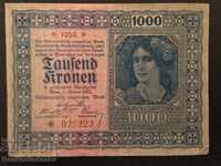 Austria 1000 Kronen 1922 Pick 78 Ref 6223