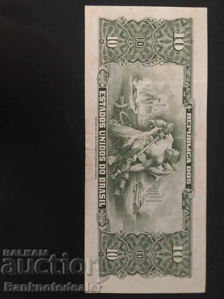Delivery of Brazil 10 Cruzeiro 1966-67 Pick 193b Low number 000464 Delivery of Brazil 10 Cruzeiro 1966-67 Pick 193b Low number 000464