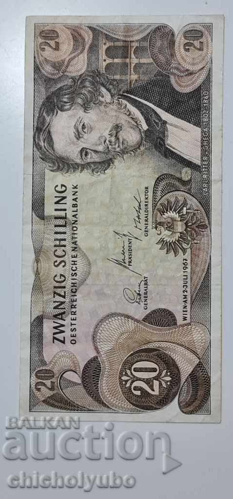 Austrian 20 shillings