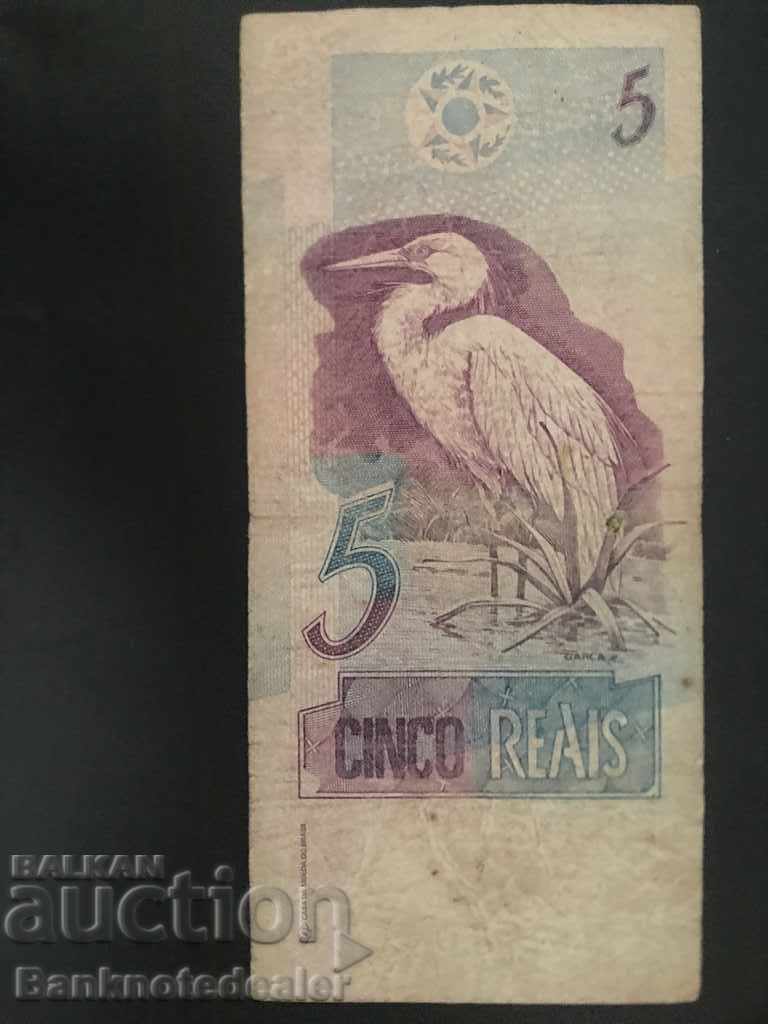Brazil 5 Reais 1997 Pick 244Aa Ref 6722 with price 5.00 BGN | € 2.56 Brazil 5 Reais 1997 Pick 244Aa Ref 6722 with price 5.00 BGN | € 2.56