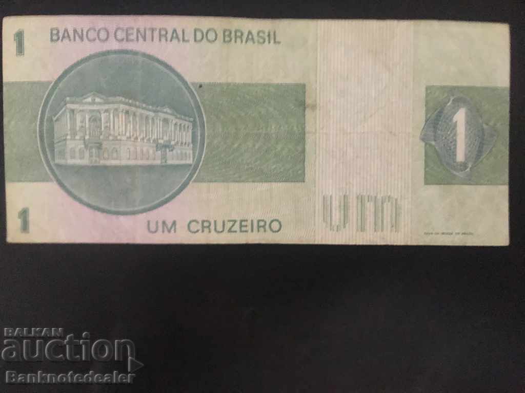 Brazil 1 Cruzeiros 1972 Pick 192a Ref 9020 with price 2.50 BGN | € 1.28 Brazil 1 Cruzeiros 1972 Pick 192a Ref 9020 with price 2.50 BGN | € 1.28